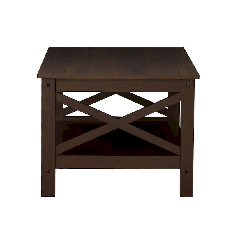 Tavolino da caffè moderno in stile fattoria Saint Birch Lambert