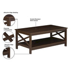 Tavolino da caffè moderno in stile fattoria Saint Birch Lambert