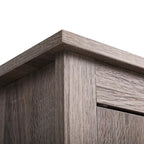 Set di 2 comodini industriali con anta