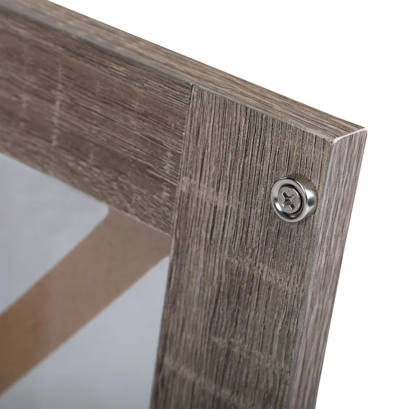 Set di 2 comodini industriali con anta