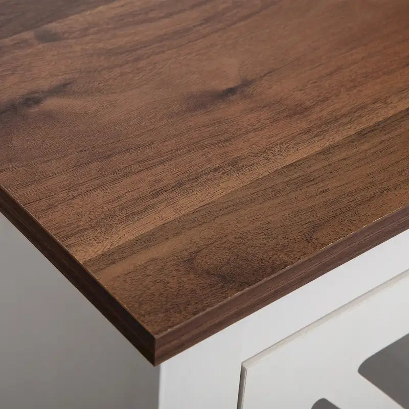 Set di 2 comodini industriali con anta