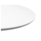 Tavolo da pranzo Tulip ovale in MDF - Bianco