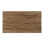 Tavolo da pranzo Prospect in acacia naturale e bianco sporco con gamba svasata