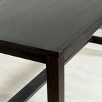 Set da pranzo contemporaneo Muzzi di Roundhill Furniture, composto da 7 pezzi, tavolo da pranzo con 6 sedie eleganti