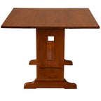 Tavolo da pranzo con ribalta in rovere massello Mission - Michael's Cherry (MC1)