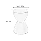 Tavolino laterale moderno con sgabello Prince, sgabello decorativo moderno e contemporaneo per accenti eleganti nella casa