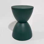 Tavolino laterale moderno con sgabello Prince, sgabello decorativo moderno e contemporaneo per accenti eleganti nella casa