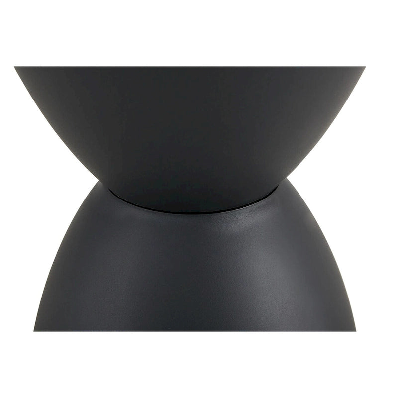 Tavolino laterale moderno con sgabello Prince, sgabello decorativo moderno e contemporaneo per accenti eleganti nella casa