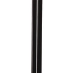 Tavolino da bar contemporaneo con piedistallo in marmo nero