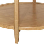 Tavolino da caffè Isbell in acero con ripiano