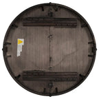 Tavolo da pranzo rotondo estensibile in stile fattoria