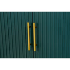 Mobiletto portaoggetti Accent in legno con quattro ante e ripiani regolabili