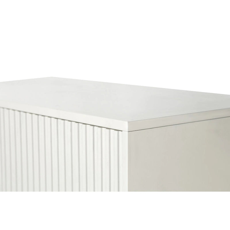 Mobiletto portaoggetti Accent in legno con quattro ante e ripiani regolabili