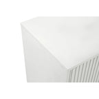 Mobiletto portaoggetti Accent in legno con quattro ante e ripiani regolabili