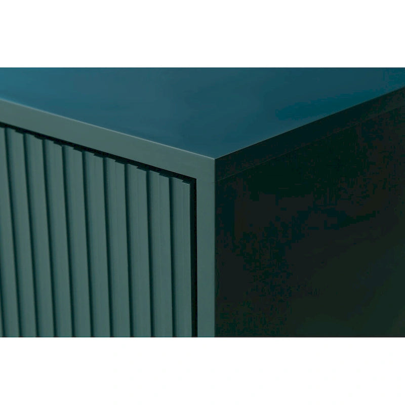 Mobiletto portaoggetti Accent in legno con quattro ante e ripiani regolabili