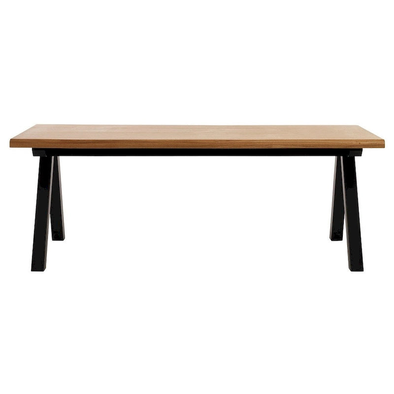 Rye Studio Scandinavian Wavy Edge Dining Table - 39.4W x 82.625L x 29.5H