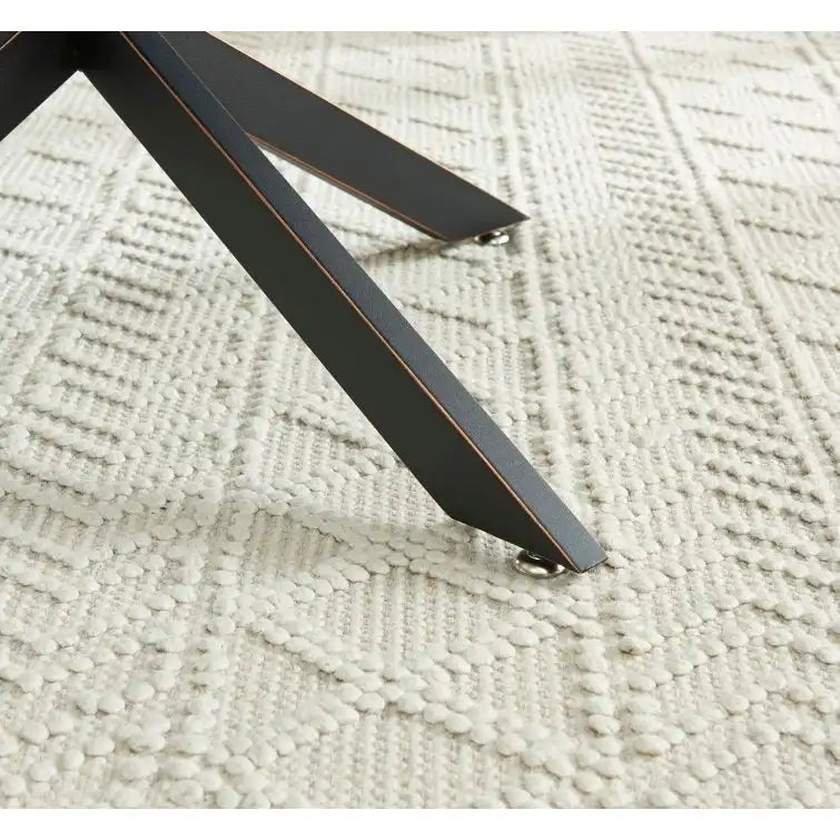 Tavolino da caffè rotondo 35,4 con piano in vetro