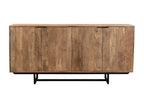 Credenza in metallo marrone