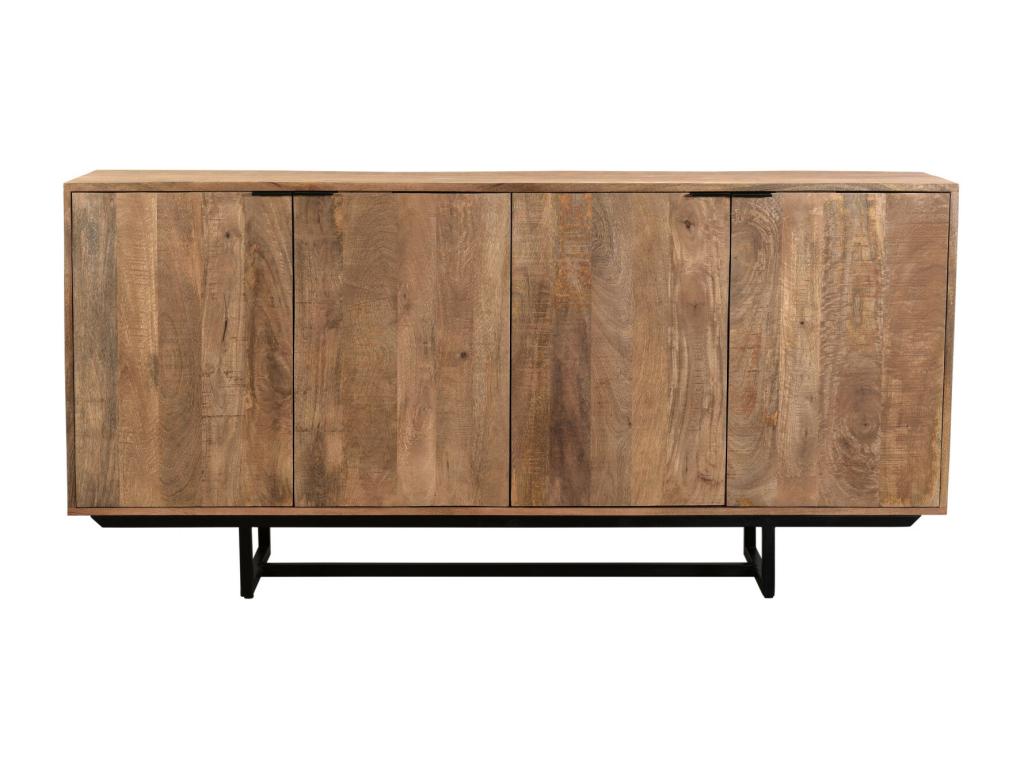 Credenza in metallo marrone