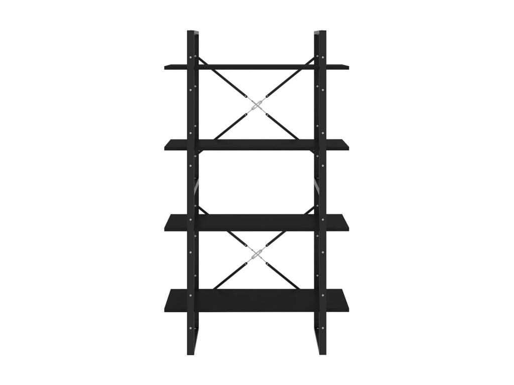 Libreria nera, 80 x 30 x 140 cm