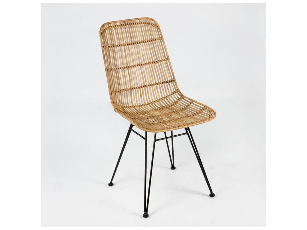 sedia in metallo marrone