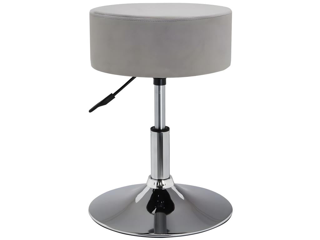 Sedia in tessuto grigio, 38,5 x 38,5 x 53 cm