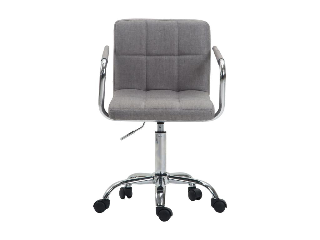 Sedia in tessuto grigio - dlz1766569286306