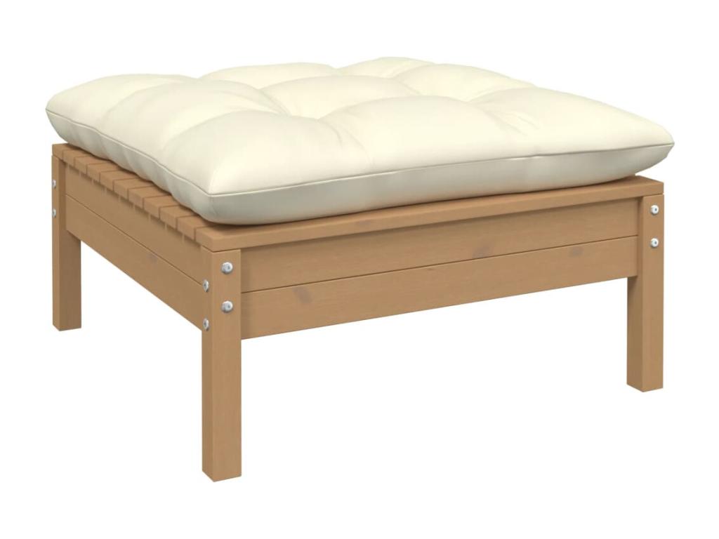 Set di mobili da esterno in legno di pino marrone