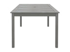 Tavolo grigio, 200 x 100 x 75 cm