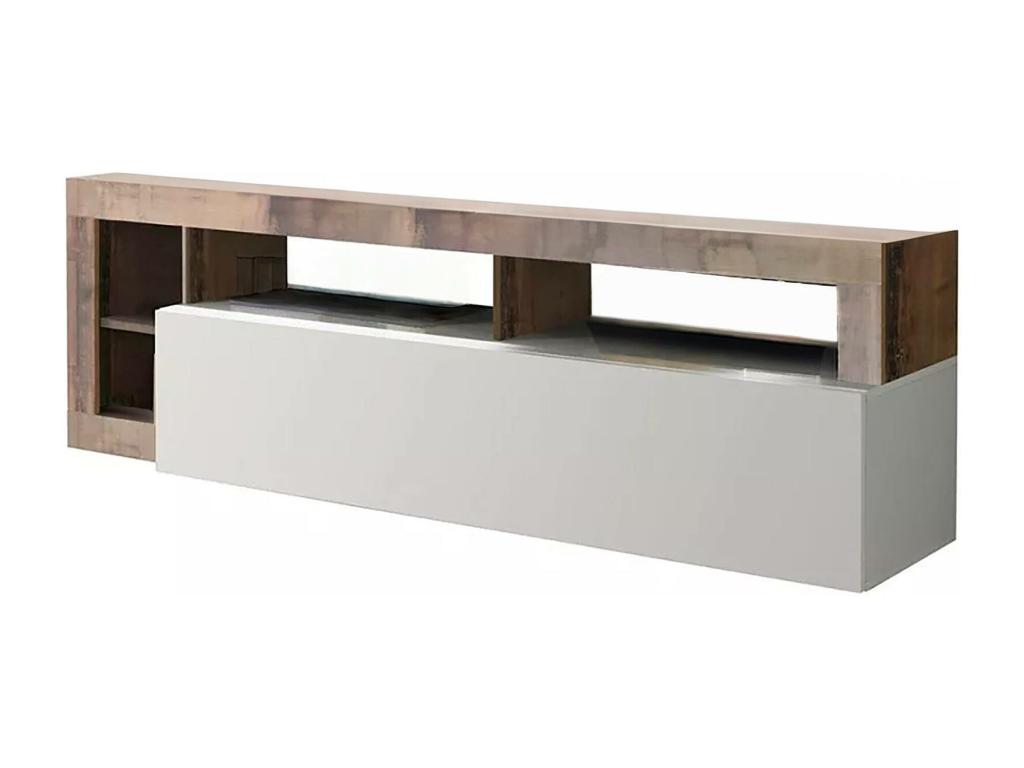 Credenza bianca, 184 x 42 cm