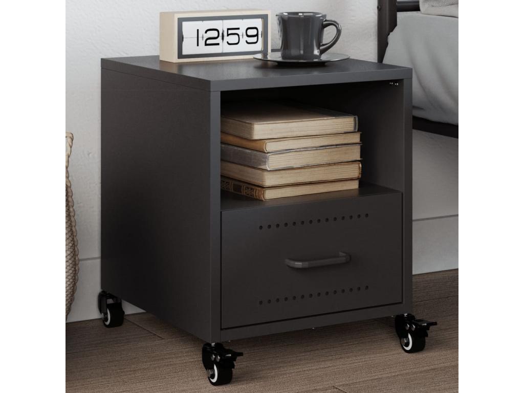 Tavolo nero, 36 x 39 x 43,5 cm