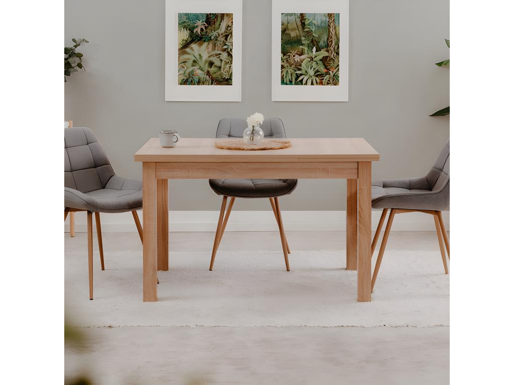 Tavolo da pranzo marrone, 200 x 80 cm